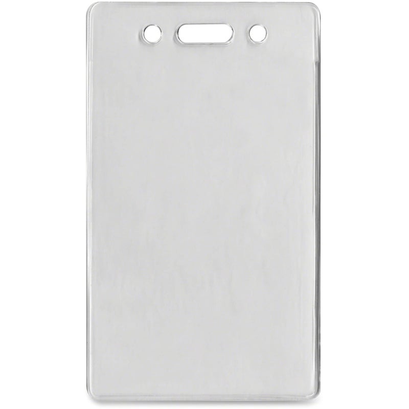 Advantus Proximity Card Vertical Badge Holders, 3 3/8" H x 2 3/8" W, Clear, Pack of 50 - Image 4